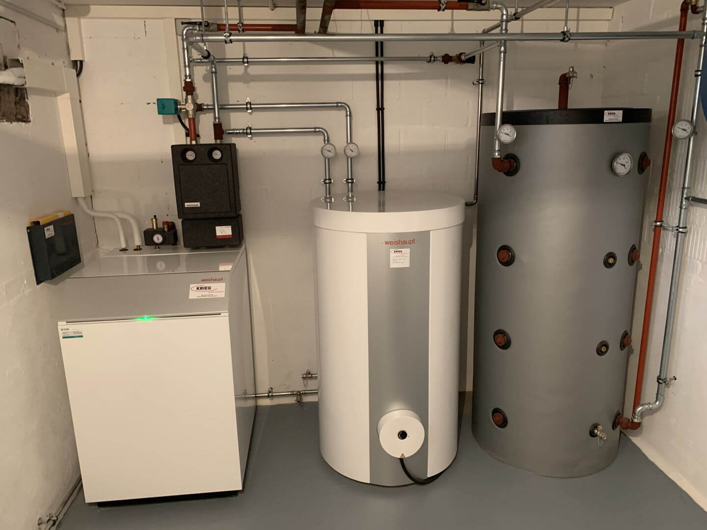 Luft-Wasser-Wärmepumpe Jegensdorf, Familie Wyrsch - Krieg Sanitär Heizung